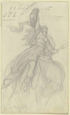 Tomyris mit dem Haupte des Kyros zu Pferde