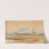 Tor de&#8217;Schiavi, Campagna de Roma by Edward Lear