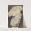 Torso casting study by František Klimkovič