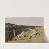 Touchdown, Yale vs. Princeton, Thanksgiving Day, Nov. 27, 1890, Yale 32, Princeton 0 (1890) by Frederic Remington