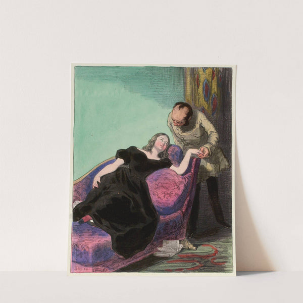 Toujours jolie by Paul Gavarni