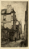 Tourelle rue Hautefeuille (1866)