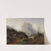 Tourists in the Mountains by Nils Bjørnsen Møller