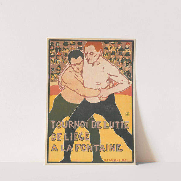 Tournoi de Lutte (1899) by Armand Rassenfosse