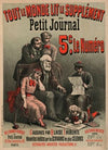 Tout le monde lit le supplément du Petit Journal… Causeries par Blaise Thiberte…, actualités, variétés, feuilletons (1886)