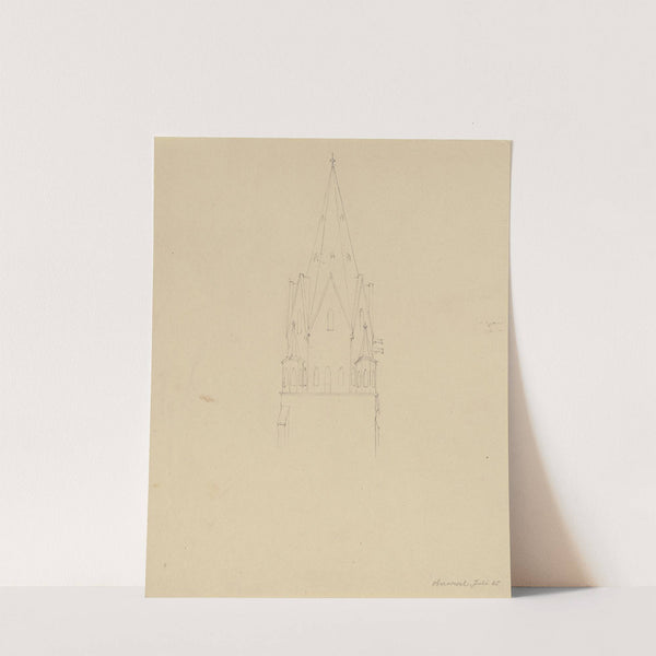 Tower in Oberursel by Friedrich Wilhelm Ludwig