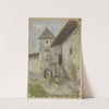 Tower of a city wall by Fritz Hauck