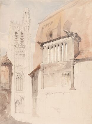 Tower of the Cathedral at Sens