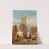 Tower of the church of St Rombouts, Mechelen by David Roberts