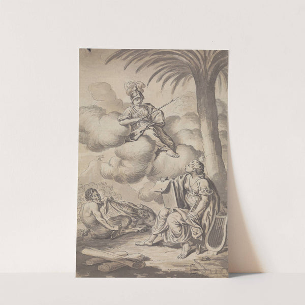 Town and Country Magazine - Frontispiece for Vol. IV, 1772 by Isaac Taylor