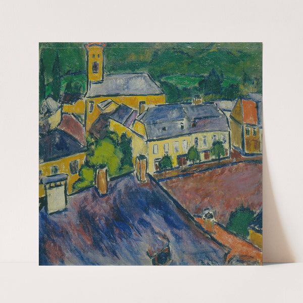 Townscape (1910) by Sándor Galimberti