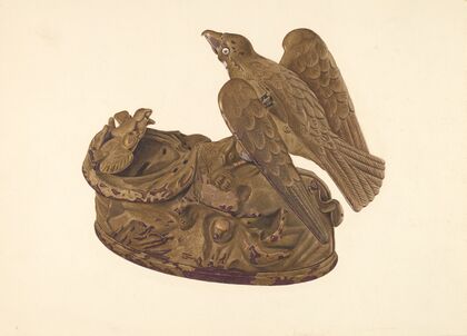 Toy Bank – Bird Feeding its Young