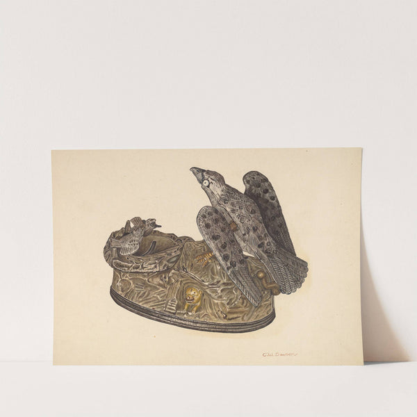 Toy Bank - Eagle by Clarence W. Dawson