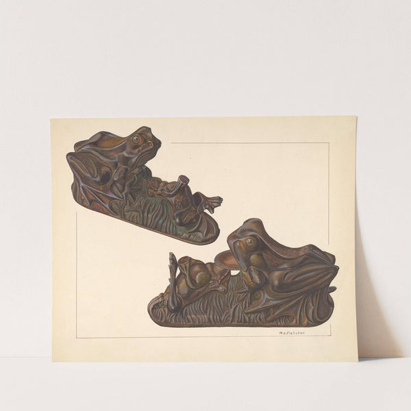 Toy Bank - Frog by William O. Fletcher