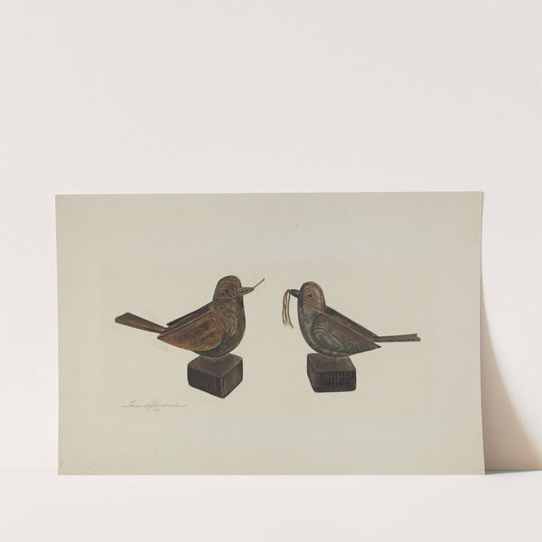 Toy Birds by Frank Budash