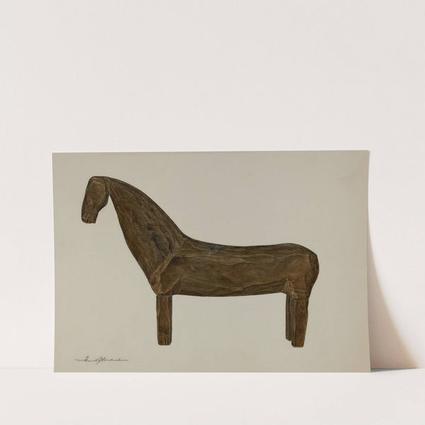 Toy Horse by Frank Budash