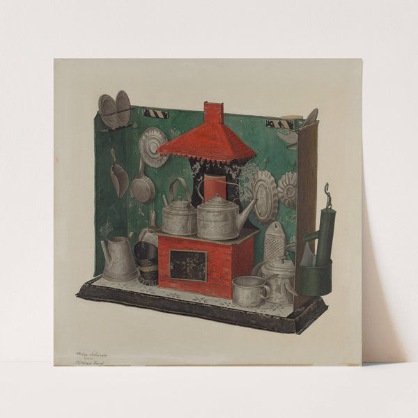 Toy Kitchen by Philip Johnson