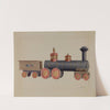 Toy Locomotive by John Fisk