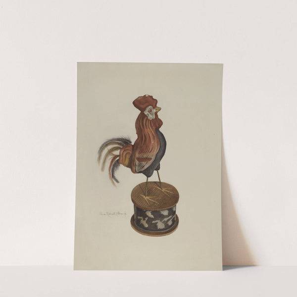 Toy Rooster by Elmer R. Kottcamp