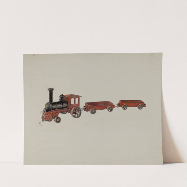 Toy Train by R. Stone