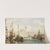 Trabaccoli carrying wood, San Giorgio Maggiore and the Dogana beyond (1859) by Edward William Cooke