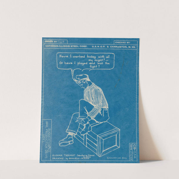 Tracing of War Production Drive Artwork by Anonymous