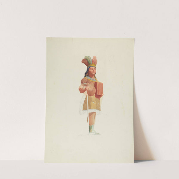 Tradesman&#039;s Sign (Indian) by Helen E. Gilman