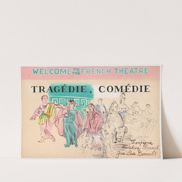 Tragédie-Comédie (1952) by Raoul Dufy