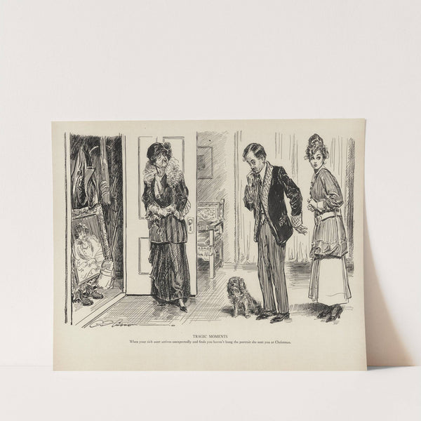 Tragic moments (1916) by Charles Dana Gibson