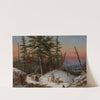 Trappers on the Frontier by Cornelius David Krieghoff
