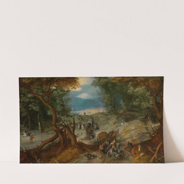 Travallers Attacked by Soldiers by Jan Brueghel The Elder