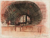 Travaux du métro, place Saint André des Arts (1906)