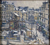 Travaux du mÃ©tropolitain, Ã  l’angle de la rue du faubourg Saint-Antoine et de la rue de Reuilly.