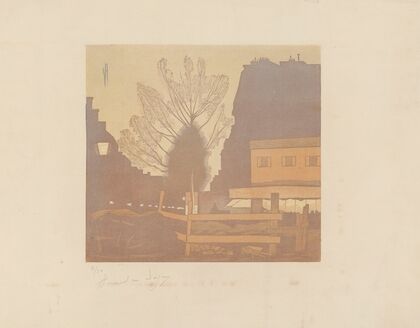 Travaux du métropolitain, Chantier boulevard de Courcelles (Paris) (1900) — size preview
