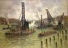 Travaux sur la Seine, au pont des Saints-Pères