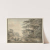 Travellers Halted in a Wooded Landscape by Paul Sandby
