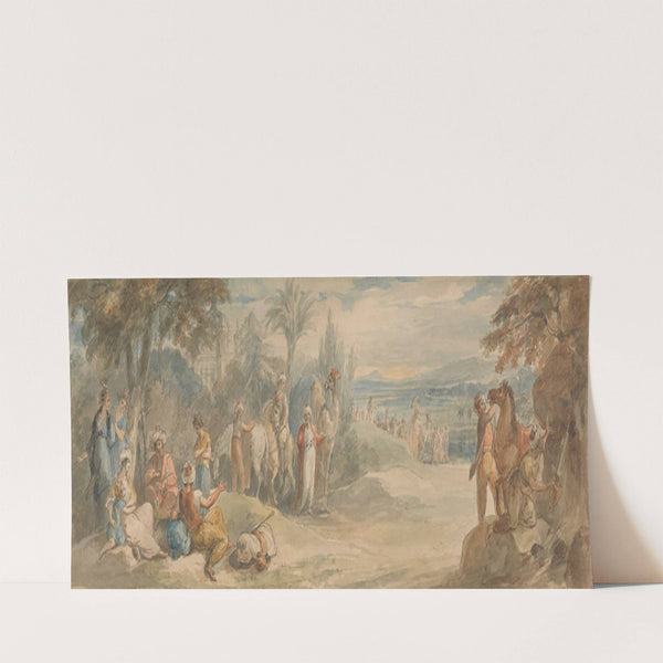 Travellers in Turkey by William Hamilton