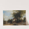 Travellers Outside A Country Inn by Henry John Boddington