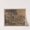 Tree and Distant Hills by Alexander Cozens