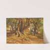 Tree Trunk (1885) by Frederick Arthur Bridgman