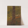 Tree trunk (1865) by Frederic Edwin Church
