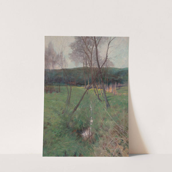 Trees along a Creek by Edward Frederick Ertz