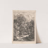 Trees and Cottage (c.1822) by James Stark
