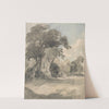 Trees in a Meadow by John Constable