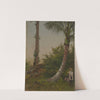 Trees in Jamaica, West Indies (1865) by Frederic Edwin Church