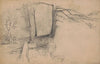 Trees near a precipice (1850)