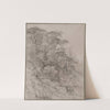 Trees of a Rocky Hillside (late 1800s) by Gustave-Achille Guillaumet