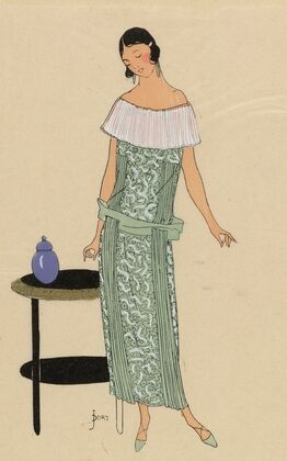Tissus DIEDERICHS – SOIERIES. YOUYOU. – Une jolie robe…