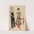 COQUETTES. - En velours noir, cette robe drapée,... by Anonymous