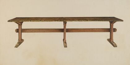 Trestle Table